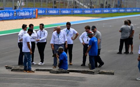 La FIM hizo una declaración sobre el mal estado de la pista en Brasil