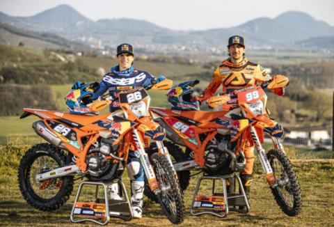 KTM junta a García y Verona para el Mundial de Enduro