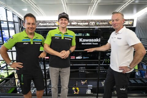 Kawasaki primero: renovaron Gerloff, Bassani y Alex Lowes