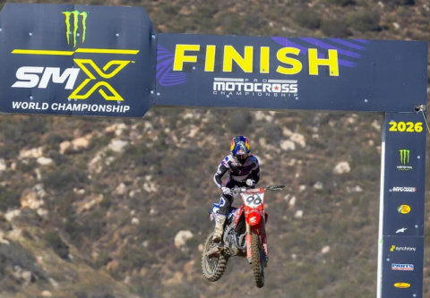 Honda ganó la primera con Hunter Lawrence