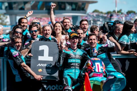Máximo Quiles a Moto2, David Salvador a Supersport