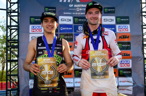 Farrés logró el campeonato de MX2 y Herlings cerró con su 13ª victoria del año en MXGP