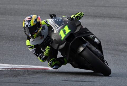 Primeras pruebas de los nuevos neumáticos para las 850cc