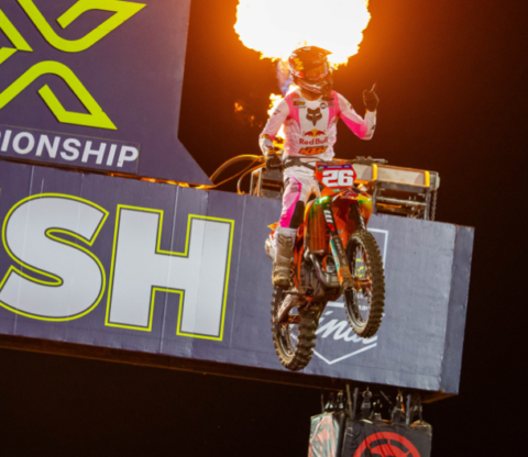 Jorge Prado, histórico campeón del SuperMotocross