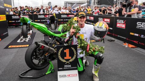 Xavi Artigas, el primer campeón del mundo de Sportbike