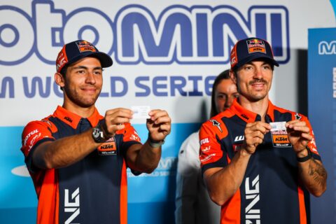 Se sorteó el Campeonato Mundial de MotoMini que se correrá en Valencia